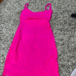 Hot pink Kim k dress